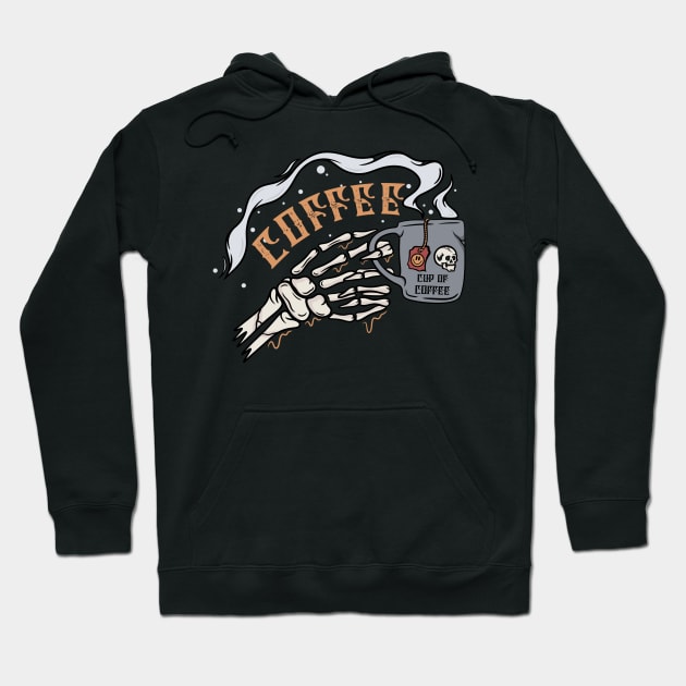 Coffee shop Hoodie by gggraphicdesignnn